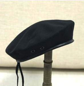DFB01 Customized 100% Wool Olive Green <b>Berets</b> - Product Image 5
