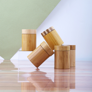 Hũ thủy tinh gỗ 100ml, chống trẻ em, nắp gỗ tùy chỉnh - Product Image 4