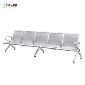 Silla de espera de acero Jian Yi Furniture DSY003, fila de sillas con pasamanos para asientos públicos en aeropuertos y estaciones de tren. - Product Image 4