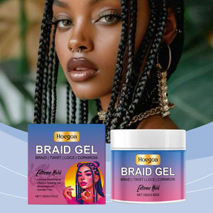 <span class=keywords><strong>Gel</strong></span> <span class=keywords><strong>Coiffant</strong></span> Hoegoa pour Tresses : Nourrissant, Hydratant, Anti-Frisottis, Brillance Intense, Fixation Forte – Soin Capillaire pour Cheveux Normaux - Product Image 6