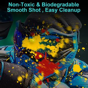 2024 Top Vente GI-5 Star Tournoi Grade Paintballs Munitions Boîte Personnalisée Logo 0.43/0.50/0.68 Calibre Field Set <span class=keywords><strong>Paintball</strong></span> Bullets - Product Image 6