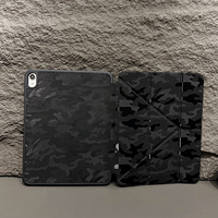 Étui pour tablette 3+Y pour iPad 6 7 8 9 10e 11e génération 10,2 10,9 11 pouces Étui Air Pro Mini 3 4 5 2025 A16 Housse camouflage