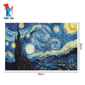 Stock <span class=keywords><strong>1000</strong></span> Pièces Rompecabezas Impression Personnalisée <span class=keywords><strong>Van</strong></span> <span class=keywords><strong>Gogh</strong></span> <span class=keywords><strong>Puzzle</strong></span> Toy Game Puzzles Pour Adultes - Product Image 2