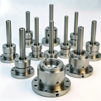 Bagian Mesin Bubut CNC Kustom 5 Axis, Mesin Penggilingan Presisi, Pemesinan CNC Presisi, Baja Anti Karat, Aluminium, Bagian Kecil