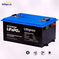 Batterie de chariot élévateur logistique 51,2 V 105 Ah LiFePO4 à décharge rapide pour chariot élévateur à trois roues CE RoHS FCC OEM ODM