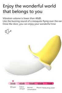 Kleiner Bananen-Vibrator Weiblicher Masturbator Simulation Verstecktes Erotisches Tragbares Erwachsenen-Sexspielzeug Massagegerät Bananen-Dildo - Product Image 2
