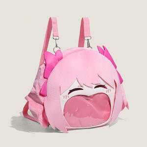 Colección Puella <span class=keywords><strong>Magi</strong></span> Madoka Magica Detective Conan Blue Lock Cosplay Kawaii felpa mochila Itabag estudiantes Anime felpa bolsa - Product Image 2