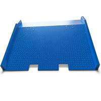 Rampe de quai portable de 6 tonnes avec bords biseautés 1,8 m x 1,5 m pour le chargement de petits fourgons, fournisseur chinois, directement de l'usine