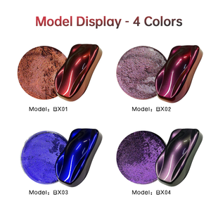 สีมุกเปลี่ยนสีแดงเลือดและดำ คัลเลเมียน ซุปเปอร์ คาเมเลี่ยน สำหรับรถยนต์ - Product Image 5