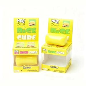 Butter Cube Sensory Squeeze Toy Slow Rising Stress Relief Soft PU Hand Toy for Relaxation and Gifting - Product Image 4