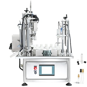 Automatic Tabletop Rotary Integrated Equipment for Small Glass Bottles Filling, Sealing and Capping in the Oil Perfume Filling - Product Image 1