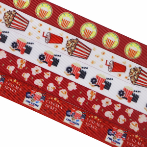 Cinta <span class=keywords><strong>de</strong></span> Grosgrain <span class=keywords><strong>de</strong></span> Alta Calidad con Estampado <span class=keywords><strong>de</strong></span> Palomitas y <span class=keywords><strong>Cine</strong></span>, 1.6cm x 10 Yardas, para Decoración <span class=keywords><strong>de</strong></span> Fiestas y Envoltura <span class=keywords><strong>de</strong></span> Regalos para Noches <span class=keywords><strong>de</strong></span> <span class=keywords><strong>Cine</strong></span> - Product Image 2