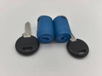 Cylindre de serrure mobile amovible avec coque extérieure en nylon plastique fabriquée en matériau ABS
