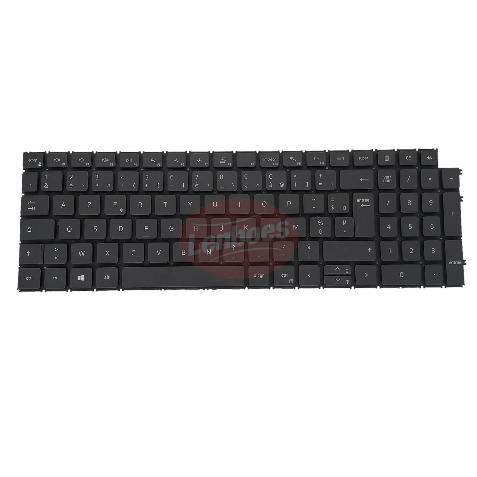 Reemplazo de teclado de Computadora Portátil para Dell Inspiron 5515 FR Teclado de diseño con pieza de reparación de teclado interno retroiluminado