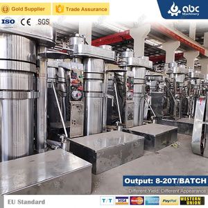 Năng suất cao thủy lực hạt lanh thương mại Máy ép dầu đậu phộng để chế biến ép lạnh quả óc chó, mù tạt - Product Image 2