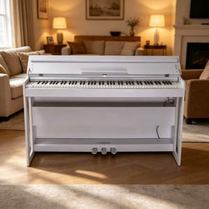 <span class=keywords><strong>Piano</strong></span> Digital <span class=keywords><strong>Electro</strong></span> de 88 Teclas con Interfaz MIDI, 3 Pedales, Acción de Martillo, Tipo Vertical, en Oferta - Product Image 1