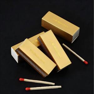 Caja <span class=keywords><strong>de</strong></span> <span class=keywords><strong>cerillas</strong></span> con logotipo personalizado <span class=keywords><strong>de</strong></span> lujo, características <span class=keywords><strong>de</strong></span> <span class=keywords><strong>cerillas</strong></span> <span class=keywords><strong>de</strong></span> seguridad, material <span class=keywords><strong>de</strong></span> <span class=keywords><strong>cera</strong></span> <span class=keywords><strong>de</strong></span> papel personalizado para ventas al por mayor para bodas, fiestas, <span class=keywords><strong>cerillas</strong></span> - Product Image 3