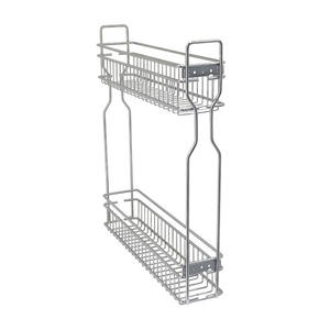 אחסון מטבח צדדי נשלף סל תיל מתכת בארונות דלת הזזה סִגְנוֹן עיצוב מודרני שימוש בחדר אמבטיה ידידותי לסביבה - Product Image 6