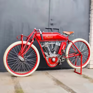 Modèle de vélo rétro en fer forgé, style <span class=keywords><strong>punk</strong></span> nostalgique, modèle de vélo vintage - Product Image 2