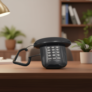 Téléphone fixe noir SOLE - Product Image 3