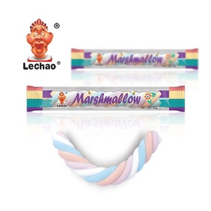 Guimauves colorées torsadées longues en vrac, marque privée, halal, bonbons doux, fabricants de confiseries - Product Image 5