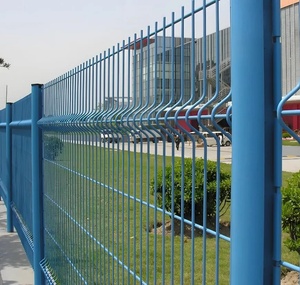 Tùy chỉnh nhà ngoài trời trang trí 3D cong hàn dây lưới hàng rào vườn dễ dàng lắp ráp đường cao tốc hàng rào Bảng điều chỉnh hàng rào PVC - Product Image 5