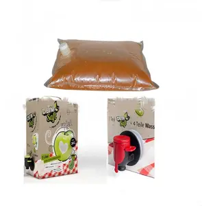 Usine de gros personnalisé 2L 3L 5L 10L sacs aseptiques flexibles BIB sac dans une boîte pour les produits laitiers/vin/jus de stockage