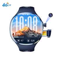 2026 M100 4G Android Smartwatch SIM-Karte 2,4-Zoll AMOLED-Bildschirm 5MP Kamera 3GB+32GB 1350mAh Gesundheits- und Fitness-Smartwatch mit WLAN und GPS