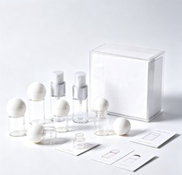 Vente en gros de cosmétiques 2016, flacon d'huile essentielle en verre sphérique en forme de champignon de 1 ml, 2 ml, 3 ml, 5 ml