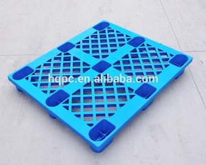 Plastic Pallet Heavy Duty Single Sided Reusable 1200*1000*140 Nine Foots Hdpe Pallets