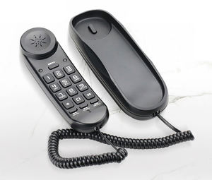 Téléphone mural Téléphone mural <span class=keywords><strong>fixe</strong></span> Téléphone <span class=keywords><strong>fixe</strong></span> suspendu au mur avec rappel de lumière d'appel <span class=keywords><strong>pour</strong></span> bureau à domicile - Product Image 2