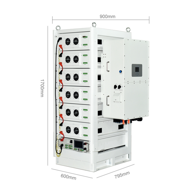 ESS Power Rack Mount Battery Container 50KW Inverter Solar Battery Energy Storage Container System 100KWh
