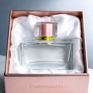 Bottiglia di Profumo Satinata da 50ml 100ml, Flaconi in Vetro Personalizzati <span class=keywords><strong>per</strong></span> Donne, Bottiglia di Profumo Quadrata - Product Image 3