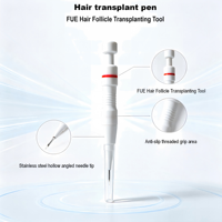 Stylo d'implantation DHI Choi 0,7-1,1 mm avec aiguilles remplaçables pour la transplantation capillaire et l'implantation des sourcils