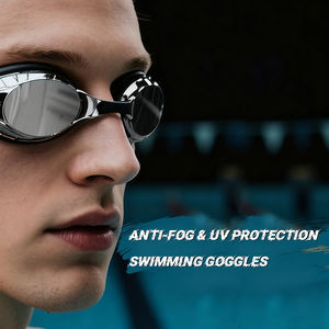 YL1700 Elite Racing Lunettes de natation pour athlètes Joint étanche souple Pont de nez flexible Vision HD Anti-buée Conception rationalisée - Product Image 5