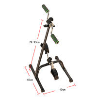 Mini vélo d'exercice de rééducation, appareil d'exercice à pédales pour l'entraînement des jambes, équipement de fitness pour les jambes