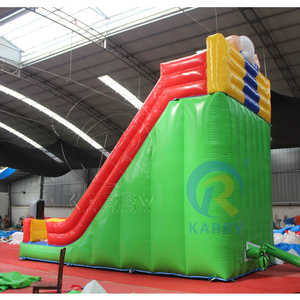 Tobogán Inflable con Temática de Payaso de <span class=keywords><strong>Circo</strong></span>, Color Brillante, Diseño de Dibujos Animados, Tobogán Individual Grande para Exteriores, Alquiler para Carnavales y Diversión Infantil - Product Image 4