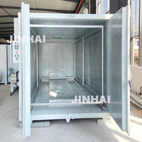 Four de séchage de peinture à air chaud avec système de chauffage au gaz pour pièces en aluminium