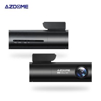 Caméra embarquée AZDOME M300S avec WiFi intégré, GPS, enregistreur de tableau de bord de voiture, UHD 2160P, sans écran, grand angle 150*130, WDR, vision nocturne