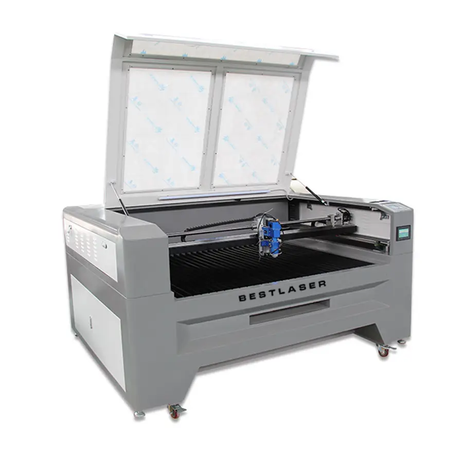 150w 200w 300w PVC / Acrylic / MDF / Paper / Wood / Steel Laser Cutting Machine 1390