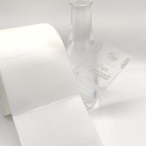 Spot Color Printed Matte Laminate Transparent Waterproof Cosmetic <strong>Labels</strong> in Rolls - Product Image 5