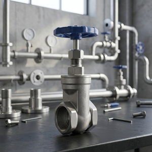 Vanne à opercule cryogénique industrielle en acier inoxydable 304, vanne d'arrêt manuelle de type soudé pour système de pipeline basse température - Product Image 3
