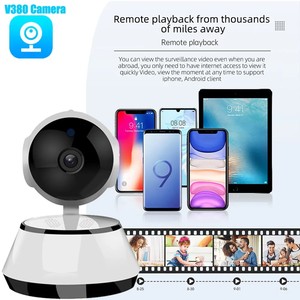 1080P q6s <span class=keywords><strong>Camera</strong></span> an ninh không dây V380 Pro Wifi thông minh Net <span class=keywords><strong>Camera</strong></span> với tự động theo dõi PTZ & Hai chiều âm thanh để sử dụng trong nhà - Product Image 5