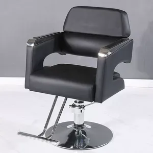 Silla de Barbería Hidráulica de Alta Calidad al por Mayor, Silla Pequeña de Cuero Sintético para Hombres - Product Image 6