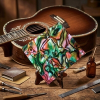 Feuilles de plastique souple en PVC de 3 mm pour la fabrication de pickguards de guitare en nacre laminée, garnitures de guitare et incrustations d'artisanat