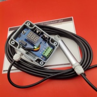 Transmetteur d'anémomètre ultrasonique industriel avec sonde chauffée pour la surveillance des éoliennes, sortie Modbus RS485, étanche IP66