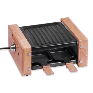 <span class=keywords><strong>Raclette</strong></span> électrique portable à 2 couches avec plaque détachable en fer et prise américaine pour usage domestique - Product Image 2