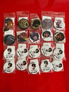 <span class=keywords><strong>Pendientes</strong></span> de plata de primera ley con pelo Natural para mujer, aretes colgantes, plata esterlina 600, estilo africano - Product Image 6