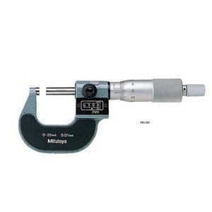 Mitutoyo High Quality Micrometers Pocket <b>Scale</b> <b>Mini</b> Flip Digit with Simple Design Japan Made Model 193-111 Product_25-01 - Product Image 1