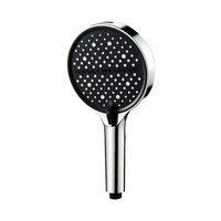 Pommeau de Douche Purifiant Portable Haute Pression en Plastique ABS Effet Pluie pour Projets Hôteliers et Bien-être
